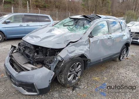 2022 Honda Cr-V Awd Ex-L z USA, uszkodzony, nr VIN 2HKRW2H82NH652186